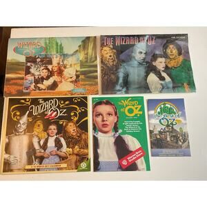 Wizard Of Oz Collectibles Lot of 5 Calenders, Holiday Catalog, Memorabilia